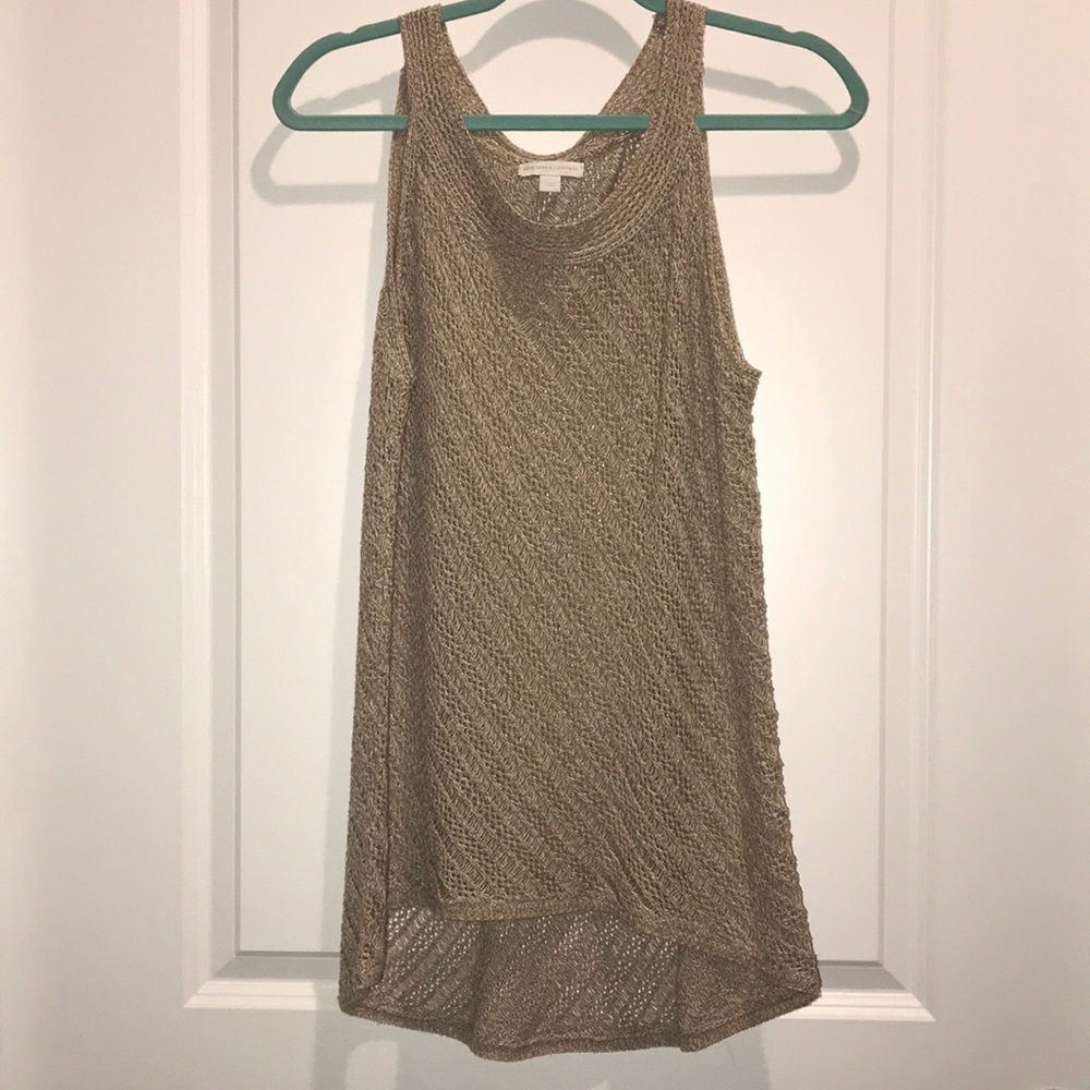Tan tank. Worn once